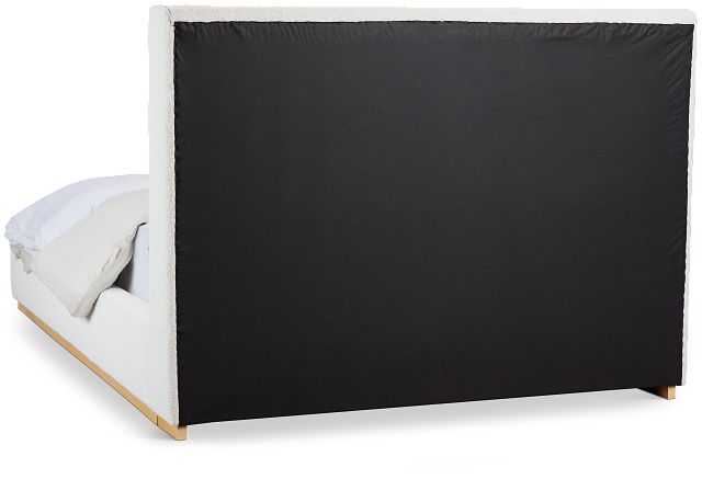 Calabasas Beige Uph Panel Bed