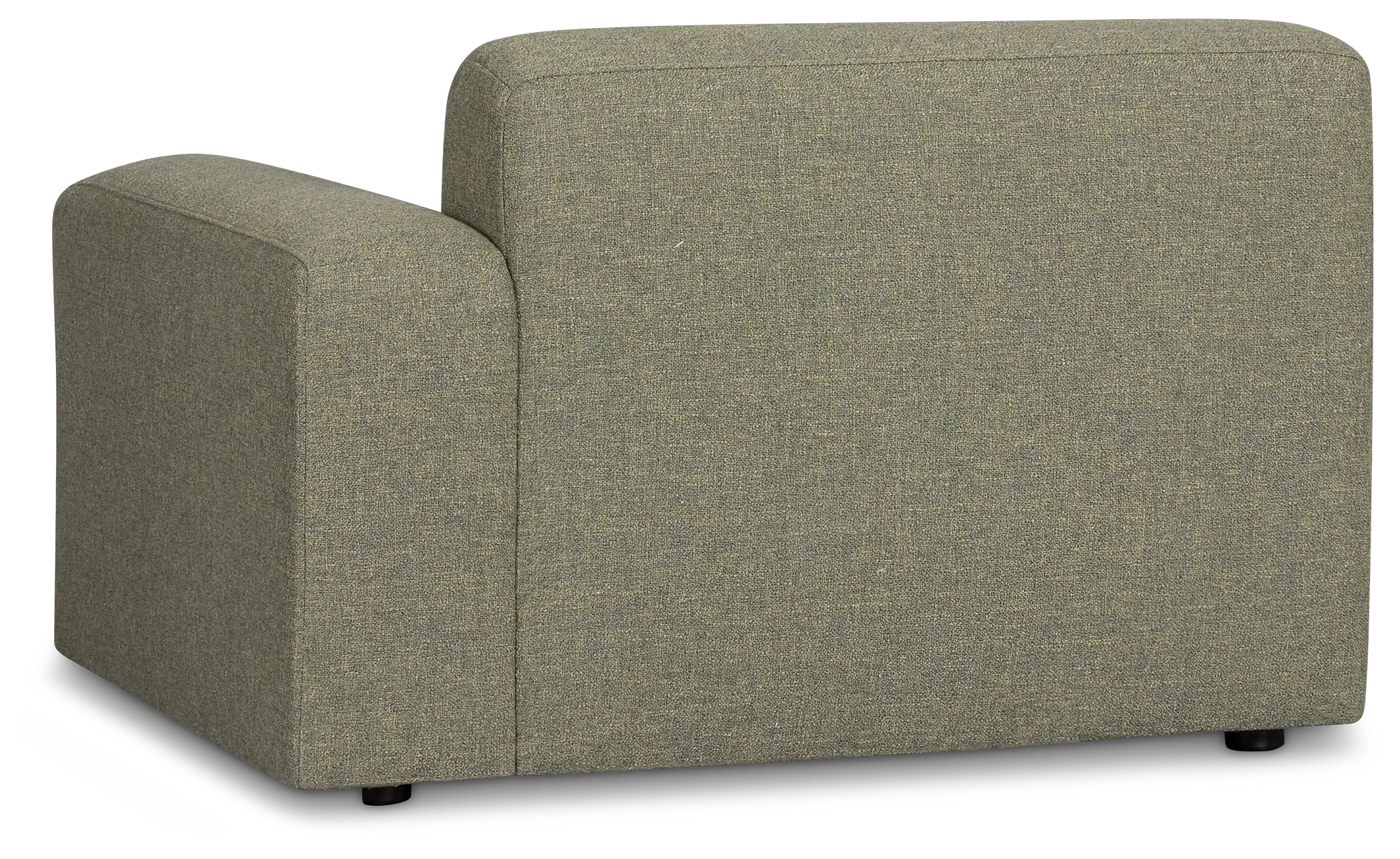 Baylor Green Fabric Right Chair Baylor Green Fabric Right Chair