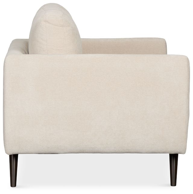 Indie Beige Fabric Loveseat