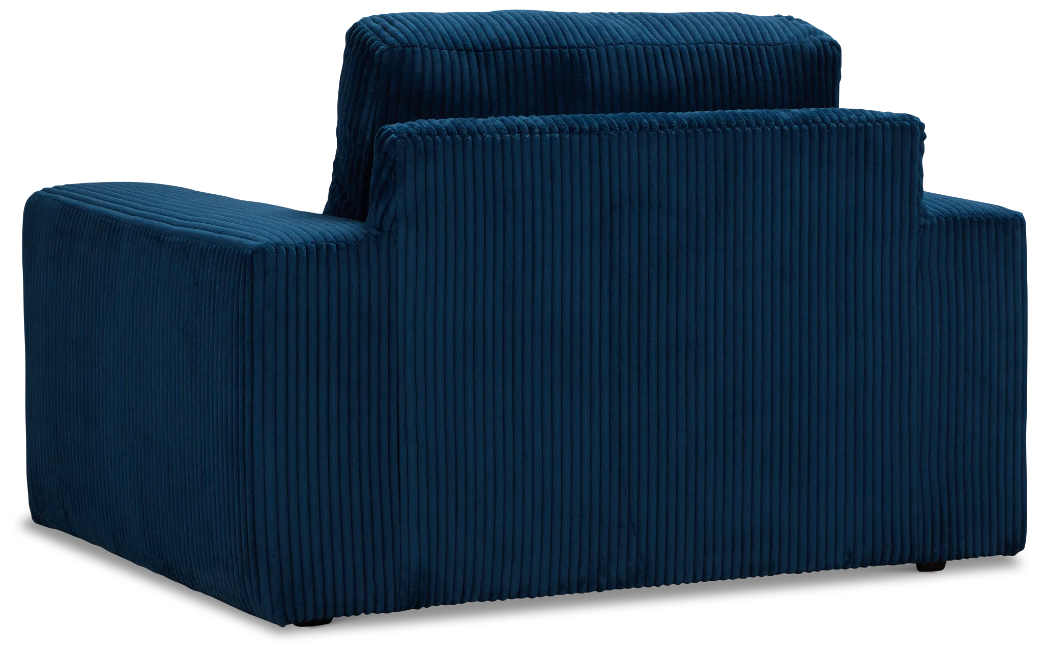 Charlie Dark Blue Fabric Chair