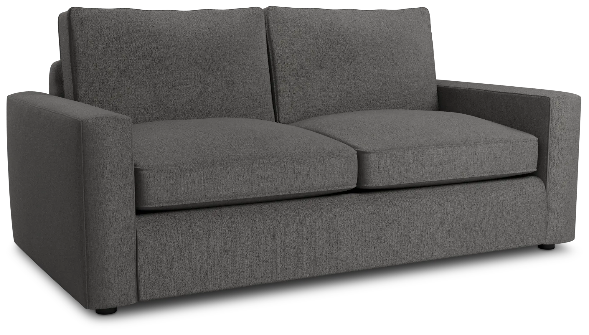 Siesta Peyton Gray Fabric Memory Foam Sleeper Siesta Peyton Gray Fabric Memory Foam Sleeper