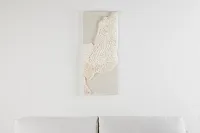 Haddox Beige Shadow Box Framed Wall Art