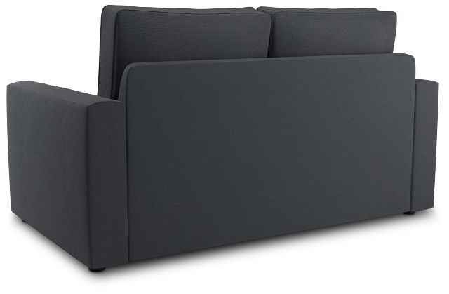 Siesta Peyton Dark Blue Fabric Memory Foam Sleeper