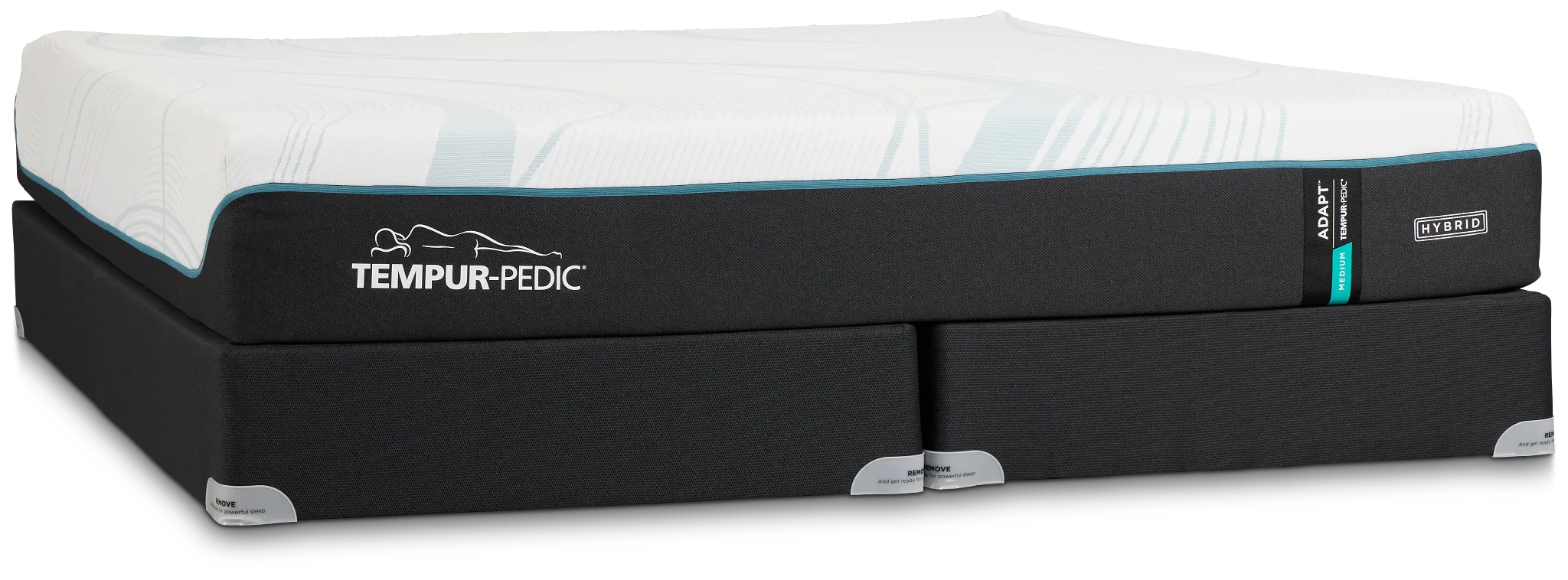Tempur-pedic Tempur-adapt Medium Hybrid Mattress Set