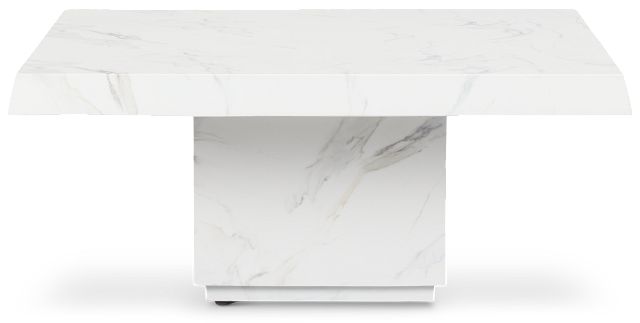 Vilano White Square Coffee Table