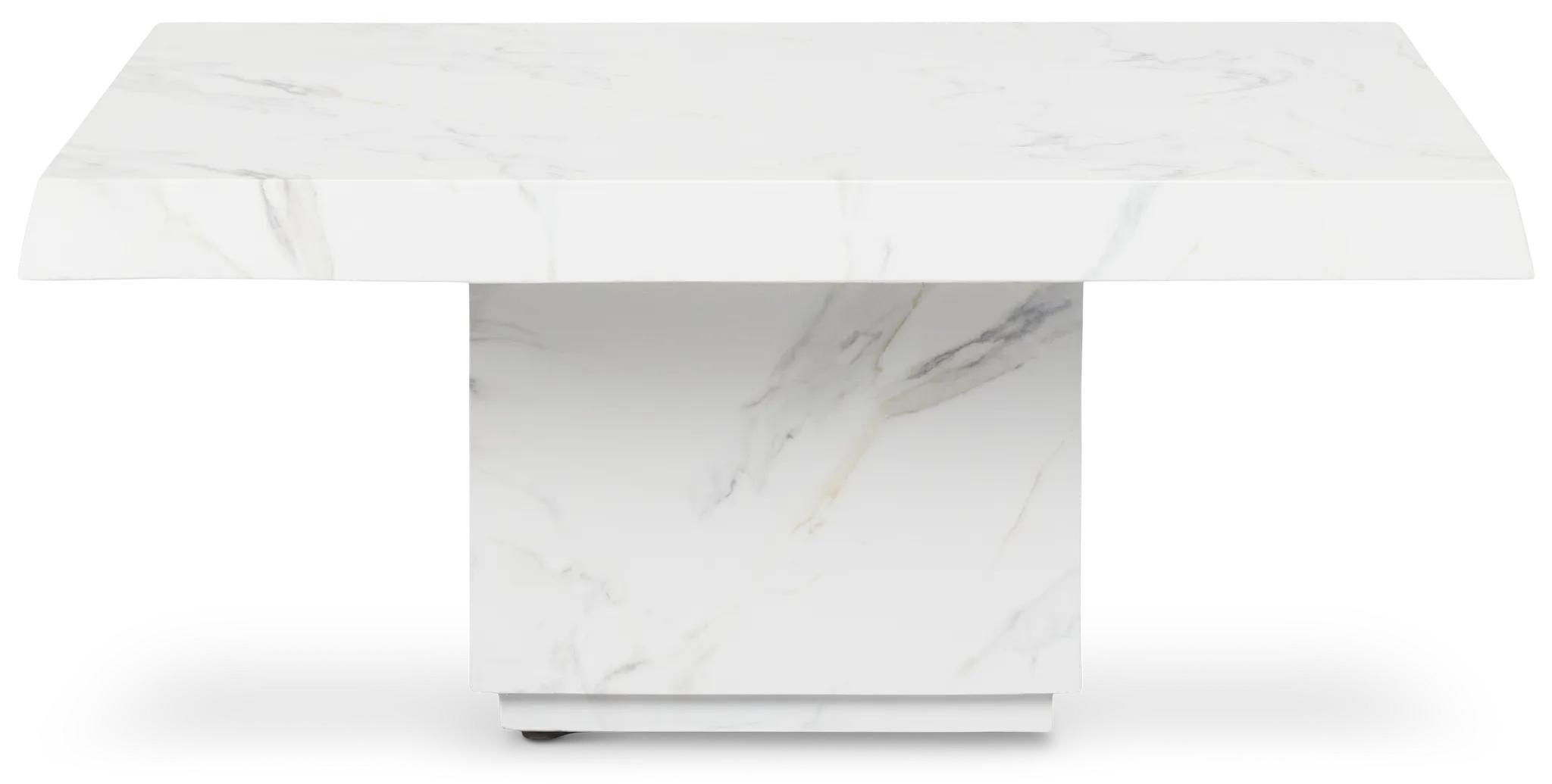 Vilano White Square Coffee Table