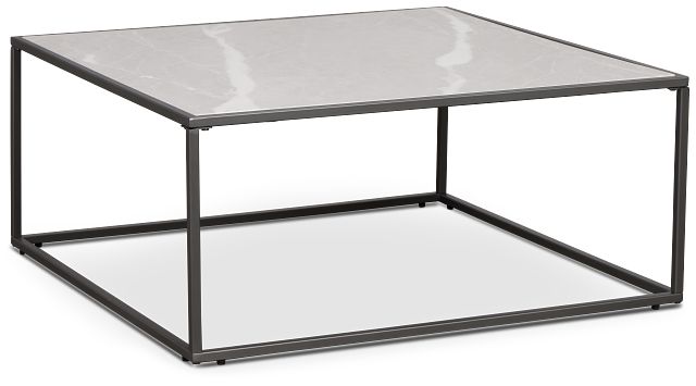 Joliet Gray Square Coffee Table