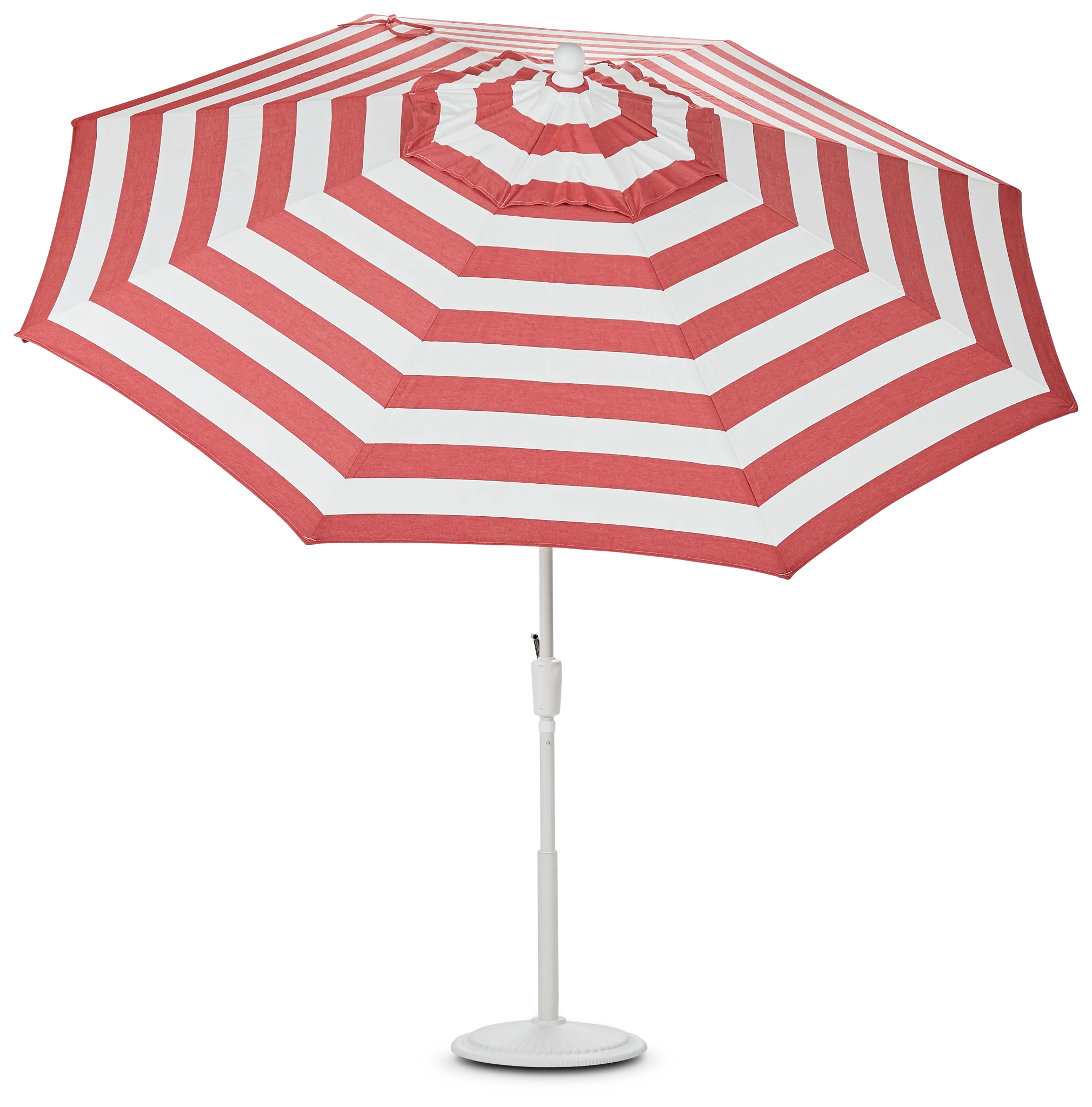 Capri Red Stripe Umbrella Set