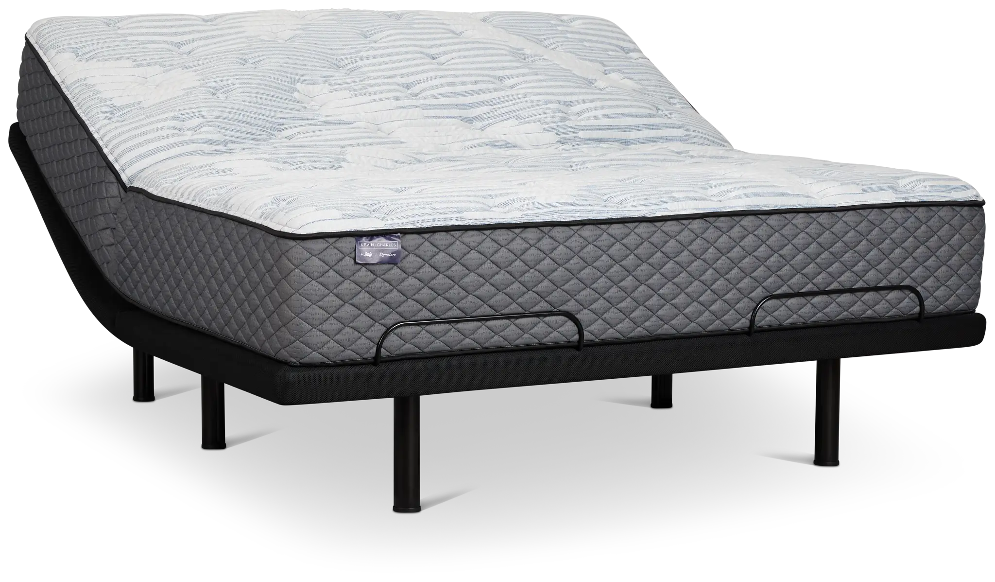 Kevin Charles By Sealy Signature Medium Deluxe Adjustable Mattress Set Kevin Charles By Sealy Signature Medium Deluxe Adjustable Mattress Set