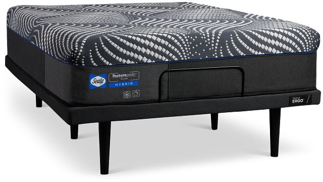 Sealy Posturepedic Plus High Point 14" Soft Ergo 3.0 Adjustable Mattress Set