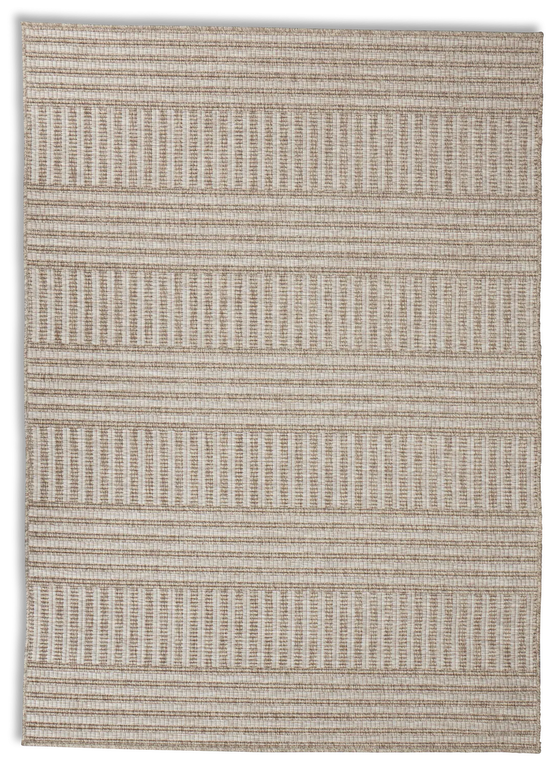 Torti Beige 7x10 Area Rug