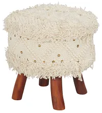 Roja Ivory Stool