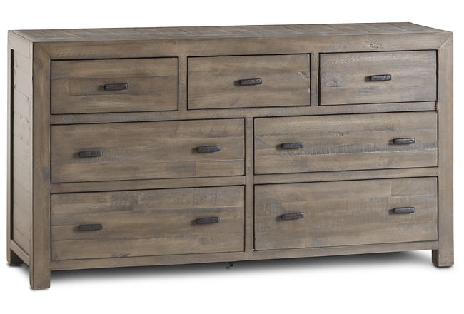 Seattle Gray Wood Dresser