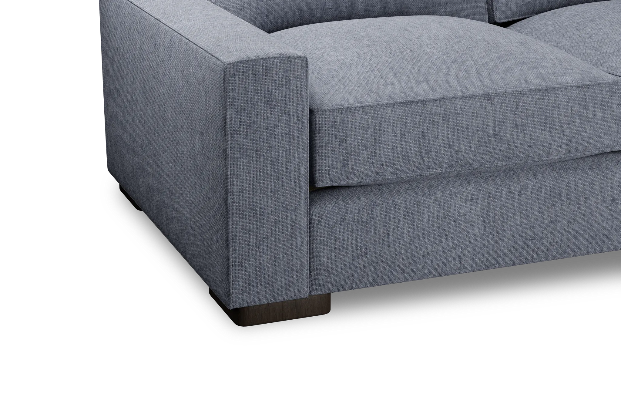 Edgewater Elevation Gray Small Two-arm Sectional