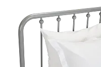 Rory Gray Metal Panel Bed