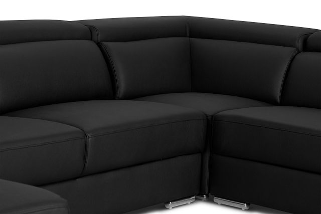 Maxwell Black Micro Large Left Chaise Sectional (6)