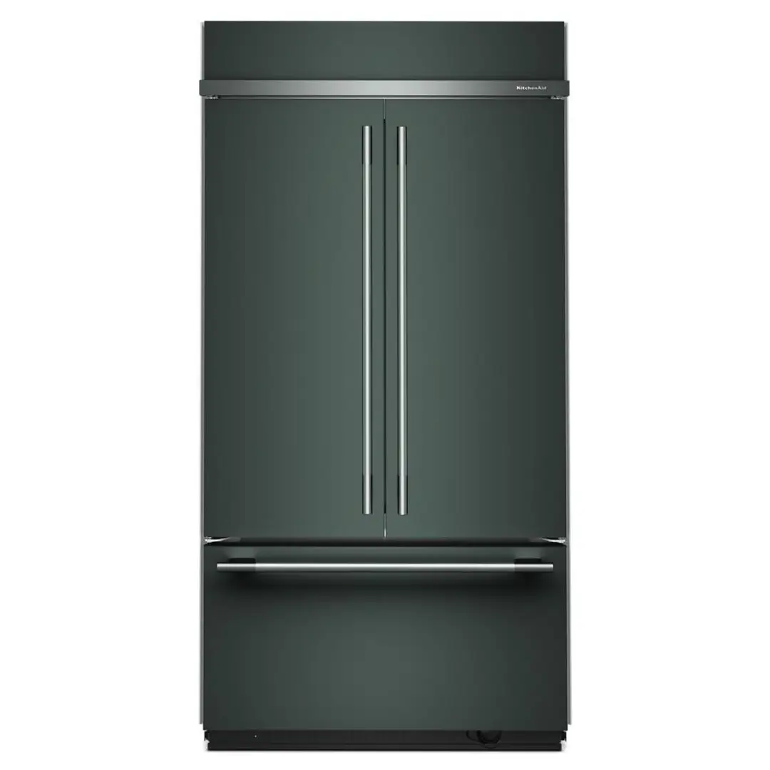 Kitchenaid 542 Series Green 42" Built In Bottom Freezer Refrigerator Kitchenaid 542 Series Green 42" Built In Bottom Freezer Refrigerator