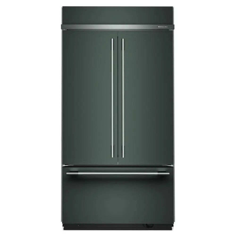 Kitchenaid 542 Series Green 42" Built In Bottom Freezer Refrigerator Kitchenaid 542 Series Green 42" Built In Bottom Freezer Refrigerator