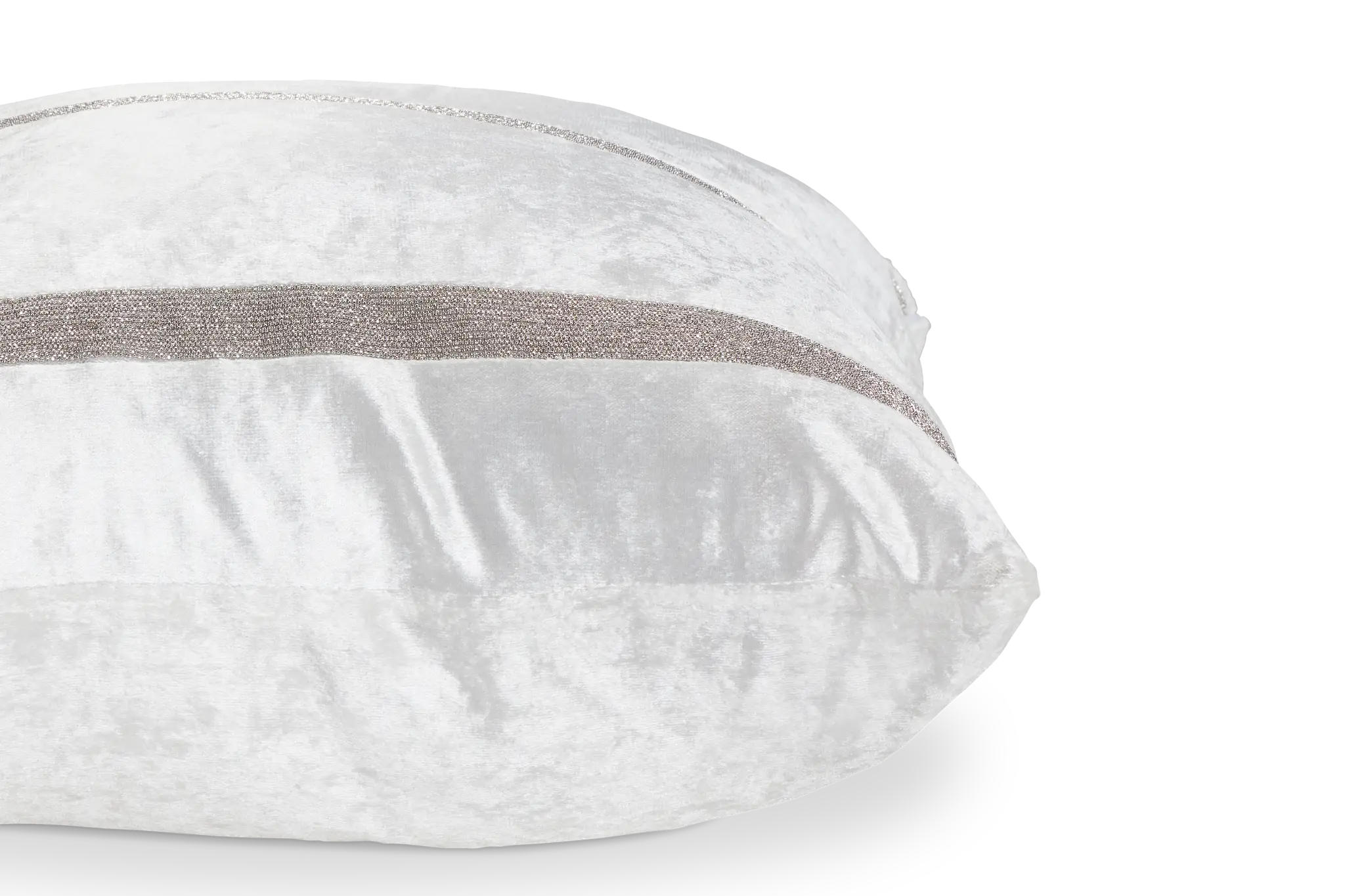 Layla Ivory 22" Square Accent Pillow Layla Ivory 22" Square Accent Pillow