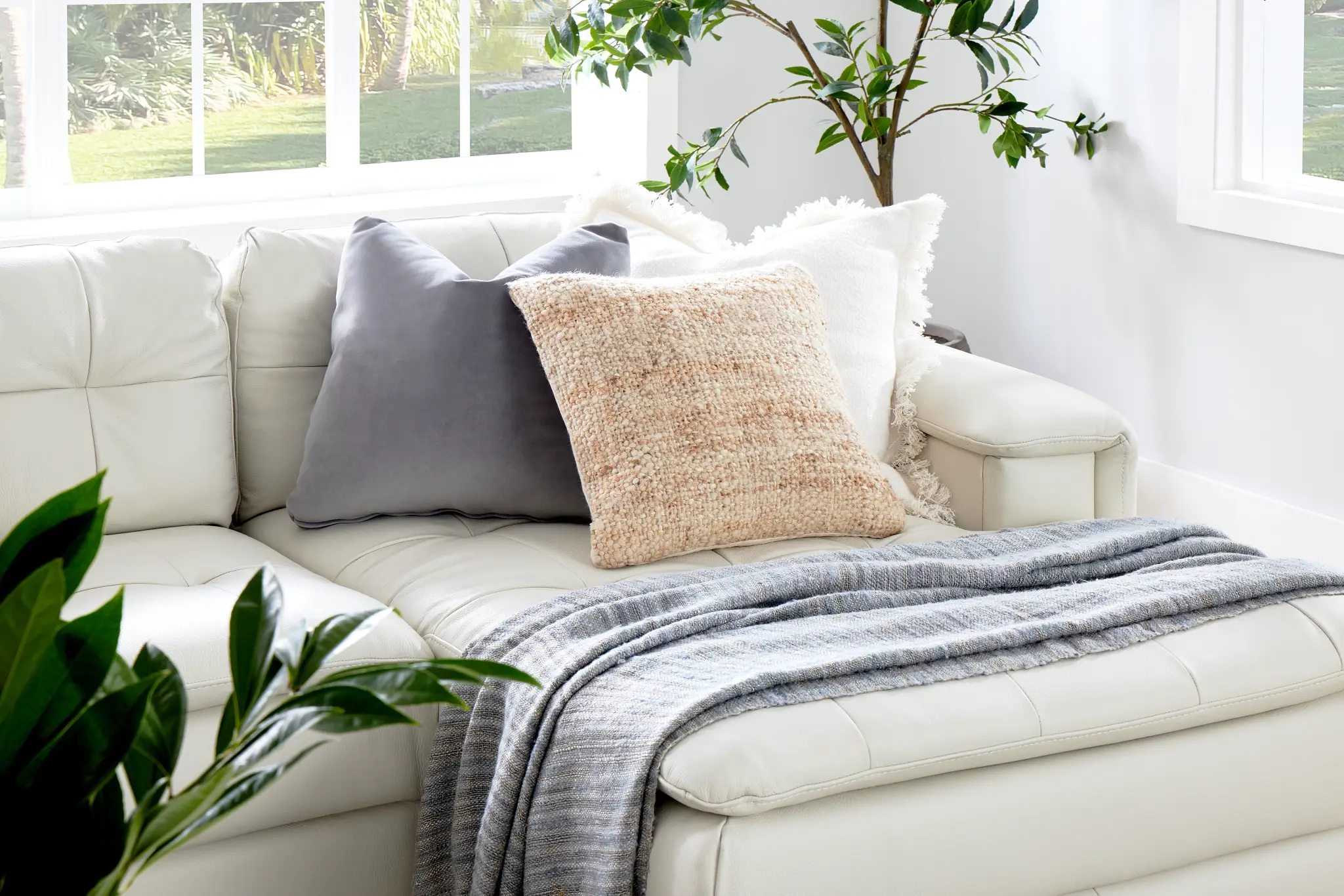 Zeru Light Brown 18" Accent Pillow Zeru Light Brown 18" Accent Pillow