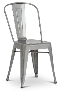 Huntley Light Tone Metal Side Chair