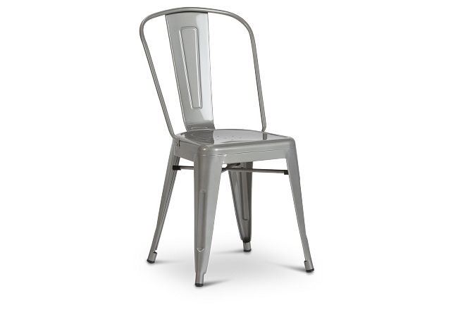 Huntley Light Tone Metal Side Chair
