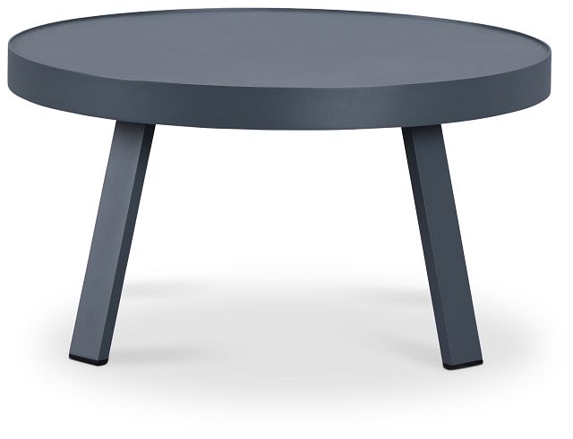 Tortuga Gray Large End Table