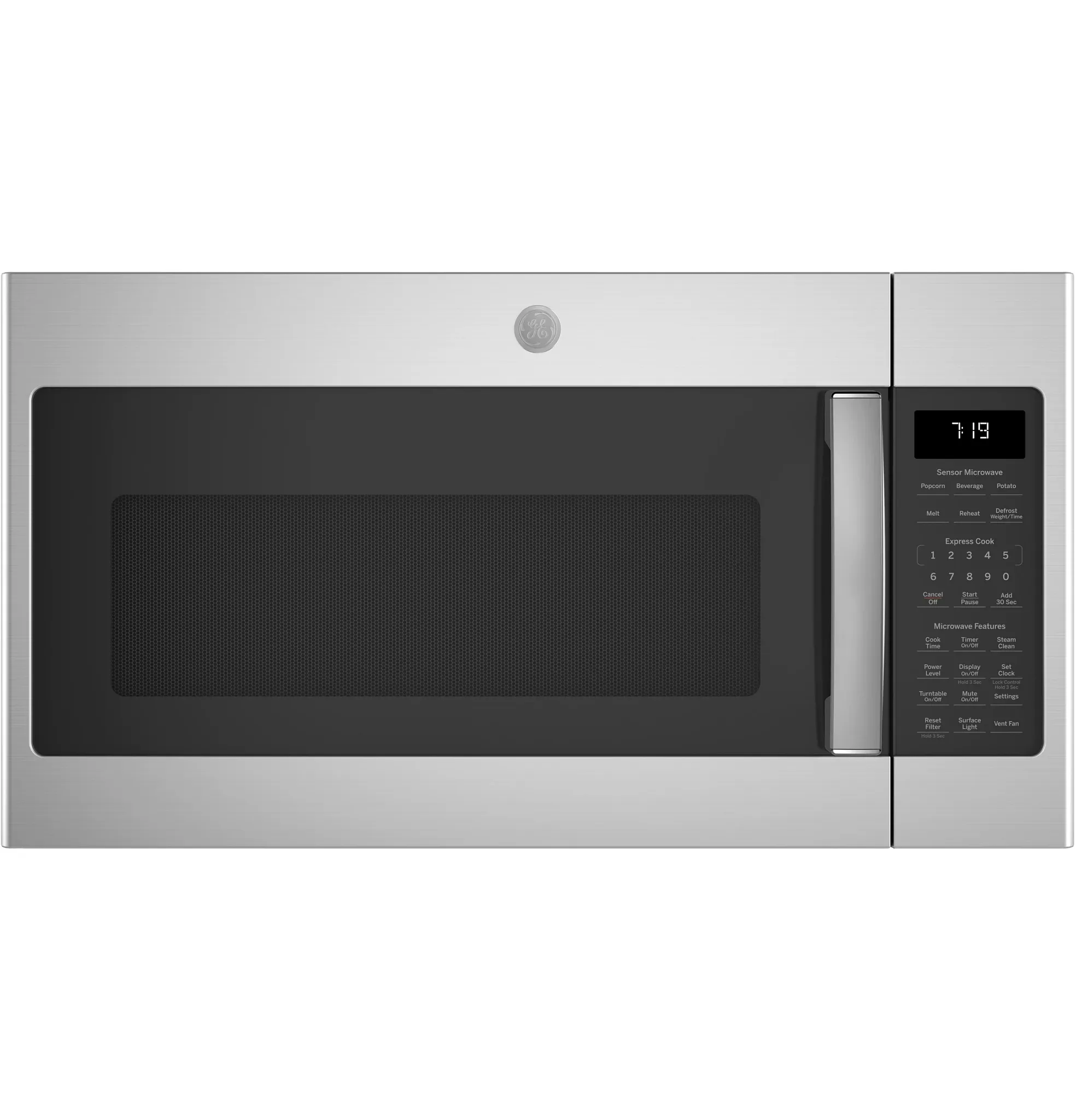Ge 7196 Series Stainless Steel Over-the-range Microwave