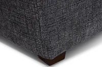 Maxie Dark Gray Micro Ottoman