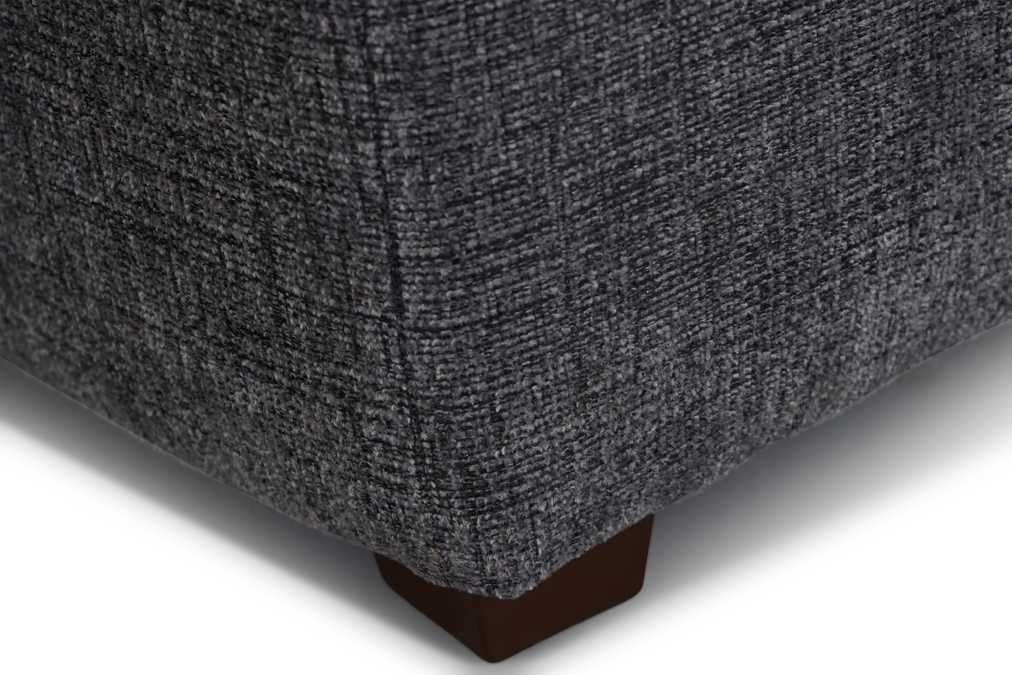 Maxie Dark Gray Micro Ottoman Maxie Dark Gray Micro Ottoman