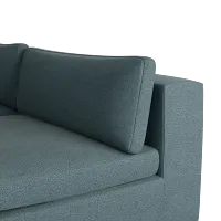 Destin Sutton Blue Fabric 6-piece Pit Sectional