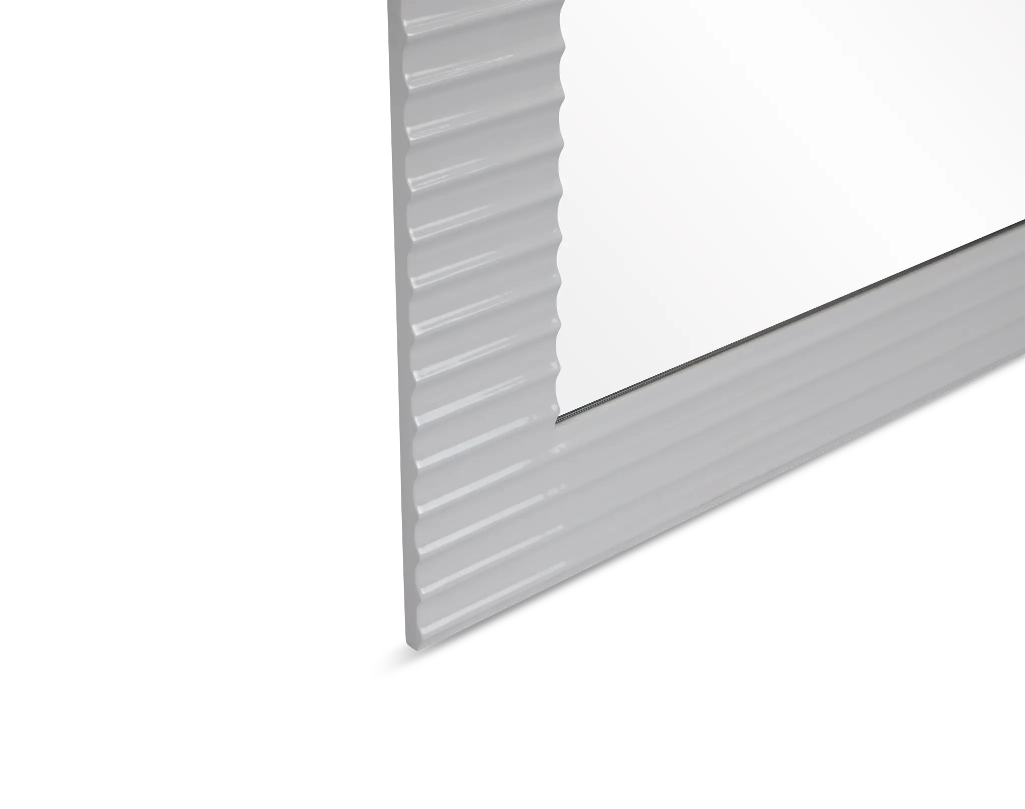 Surge White Floor Mirror Surge White Floor Mirror