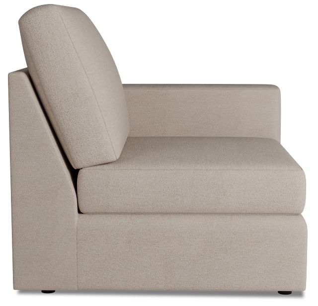 Citymod Beige Fabric Right Chair