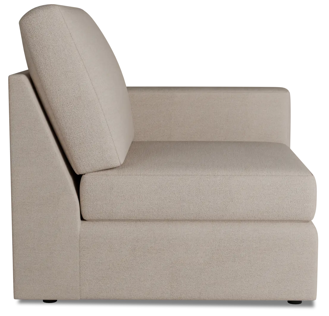 Citymod Beige Fabric Right Chair Citymod Beige Fabric Right Chair