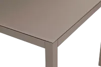 Lisbon Khaki 36" Square Table