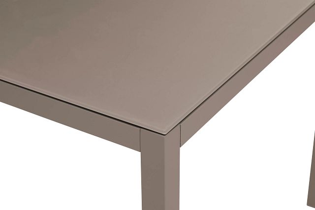 Lisbon Khaki 36" Square Table