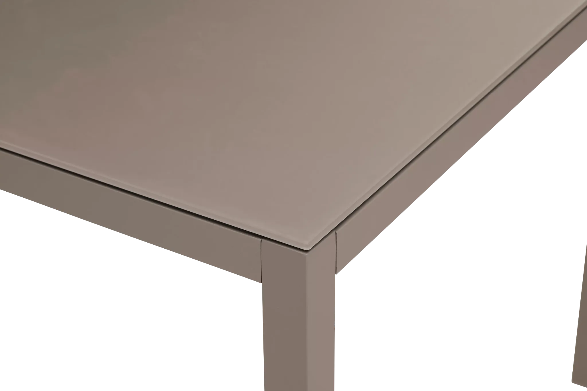 Lisbon Khaki 36" Square Table