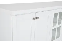 Newport White 84" Tv Stand