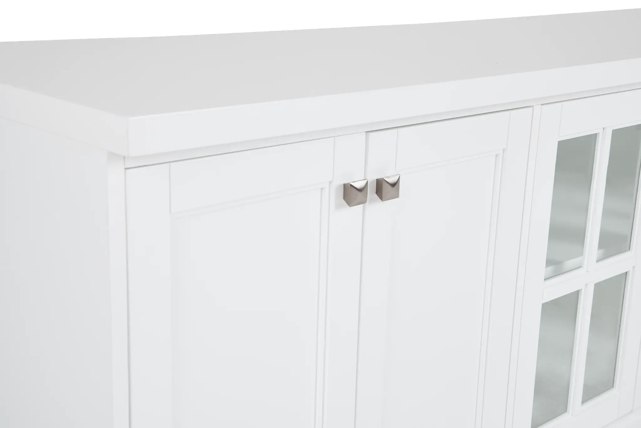 Newport White 84" Tv Stand Newport White 84" Tv Stand