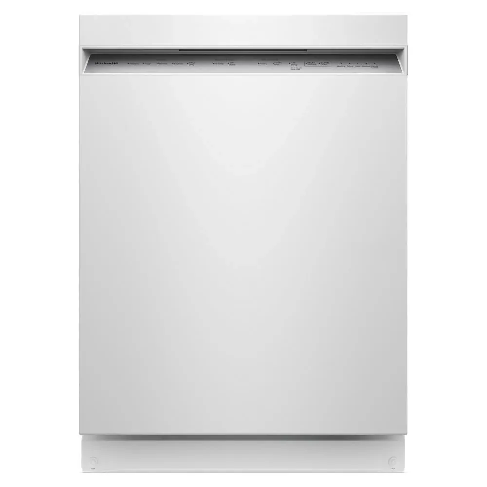 Kitchenaid 224 Series White Built In Dishwasher