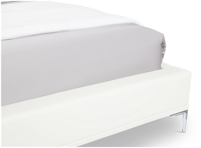 Emit White Micro Panel Bed