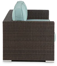 Fina Teal Sofa