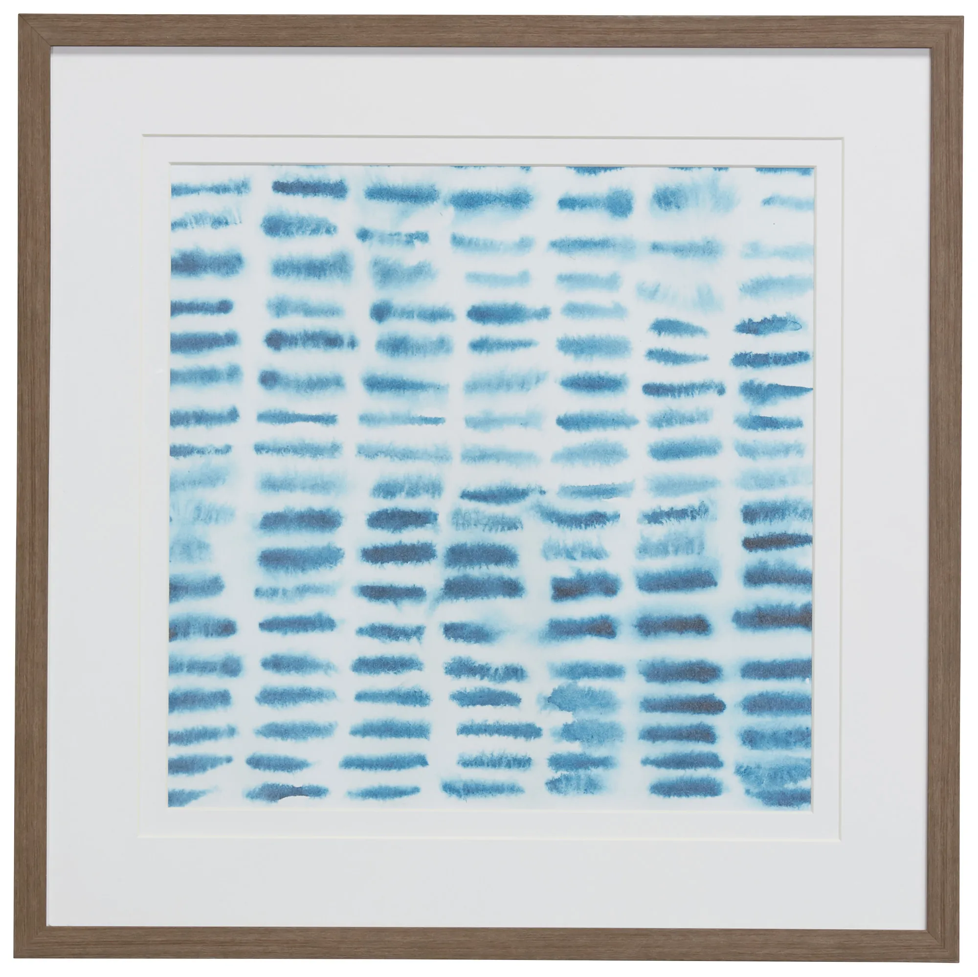 Cast Blue Framed Wall Art