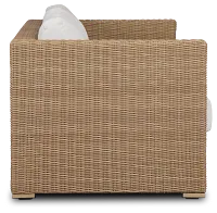 Montecito Light Tone Sofa With Light Beige Cushions