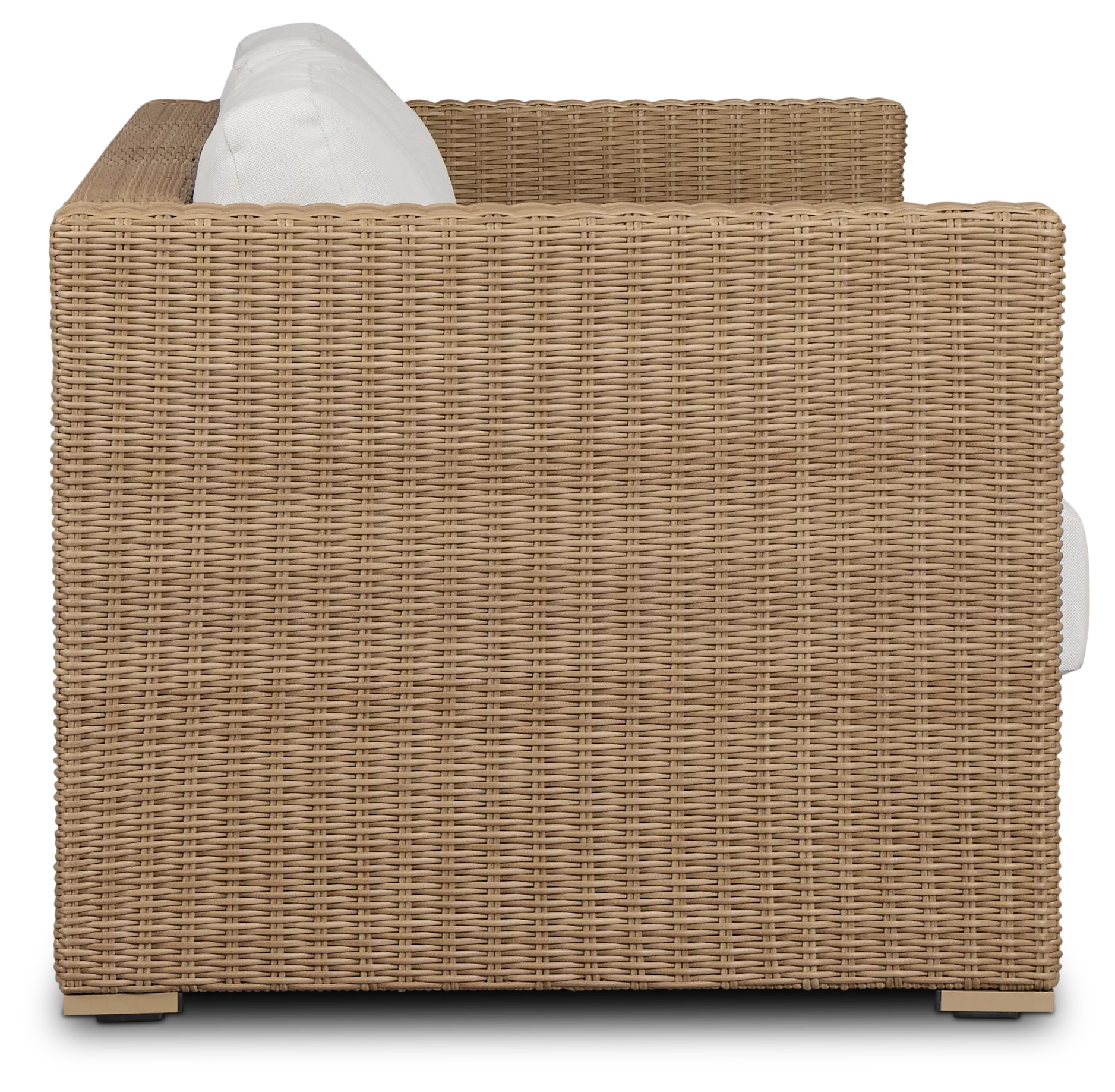 Montecito Light Tone Sofa With Light Beige Cushions Montecito Light Tone Sofa With Light Beige Cushions