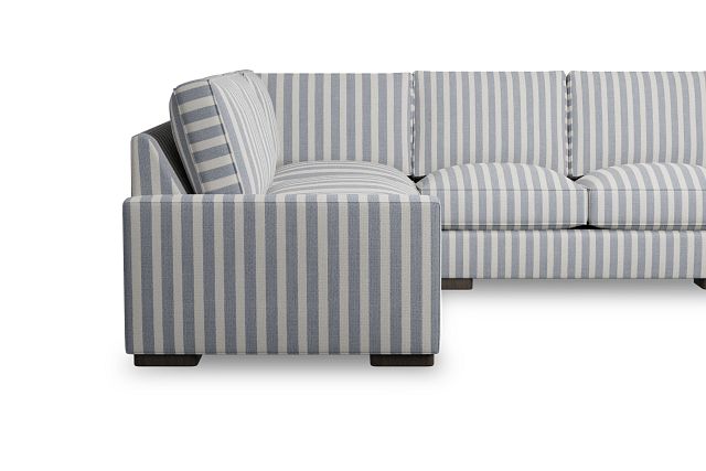 Edgewater Sea Lane Dark Blue Medium Right Chaise Sectional