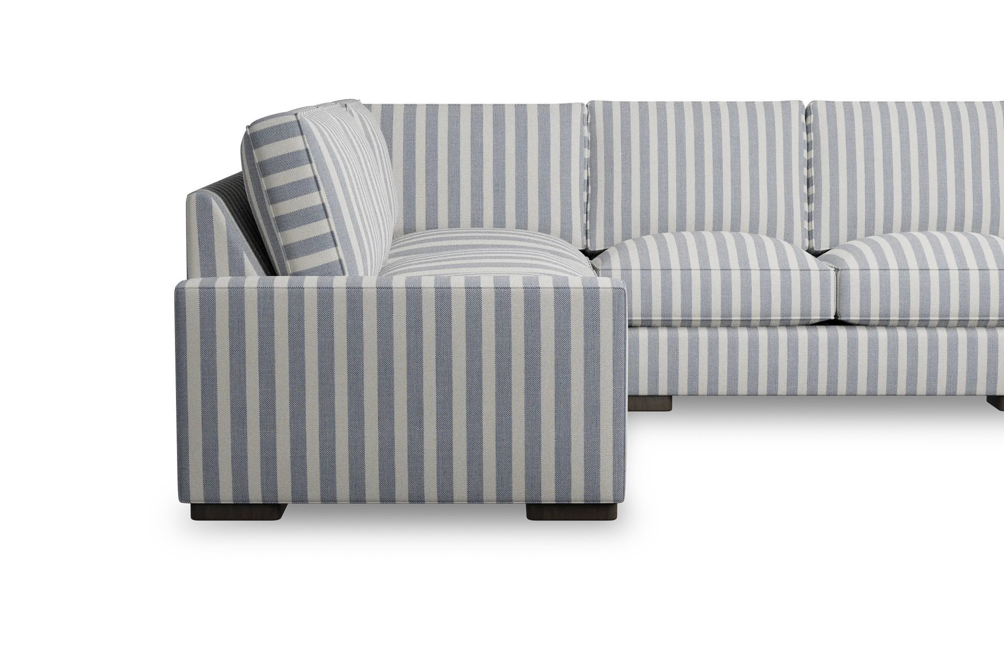 Edgewater Sea Lane Dark Blue Medium Right Chaise Sectional