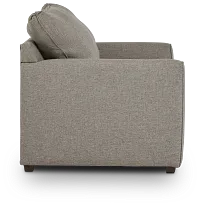 Asheville Brown Fabric Memory Foam Sleeper