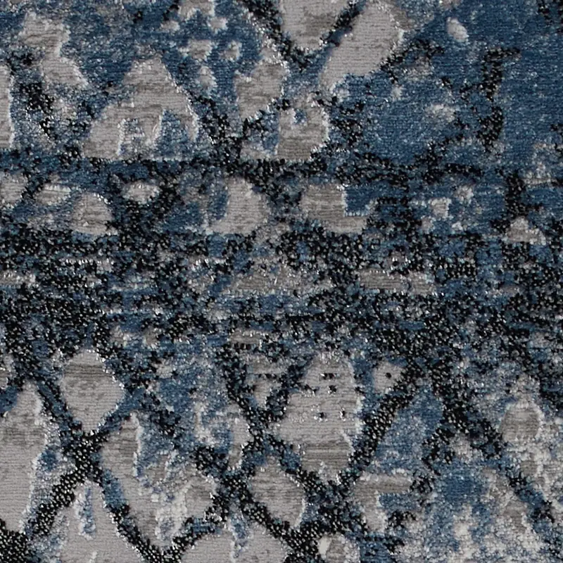 DARK BLUE Venice Dark Blue 8x10 Area Rug