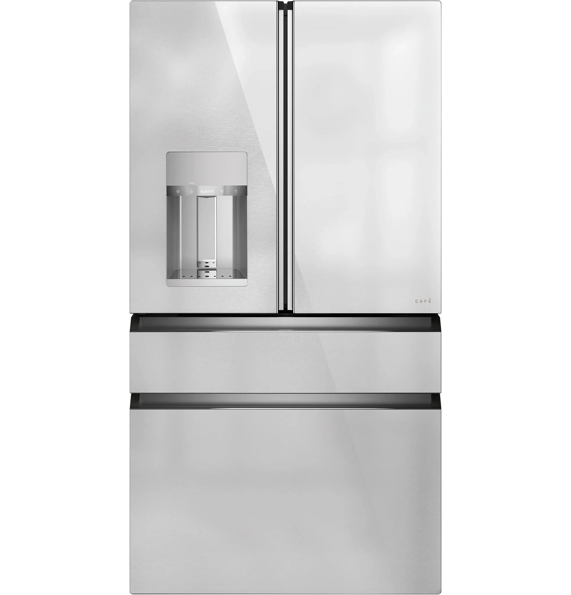Cafe 28 Series Glass Bottom Freezer Refrigerator